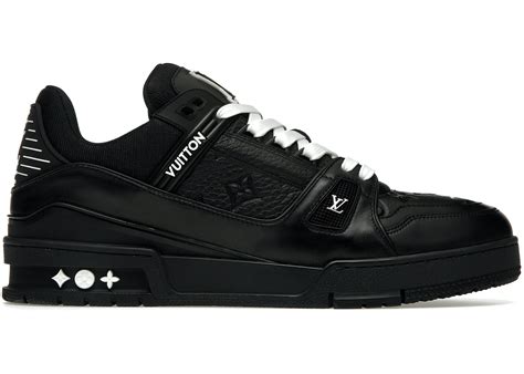 lv trainer black|all black Lv trainers.